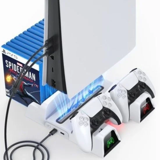 Dobe Tp5-3557 Multifunctional Cooling Stand For Ps5/Ps5 Slim